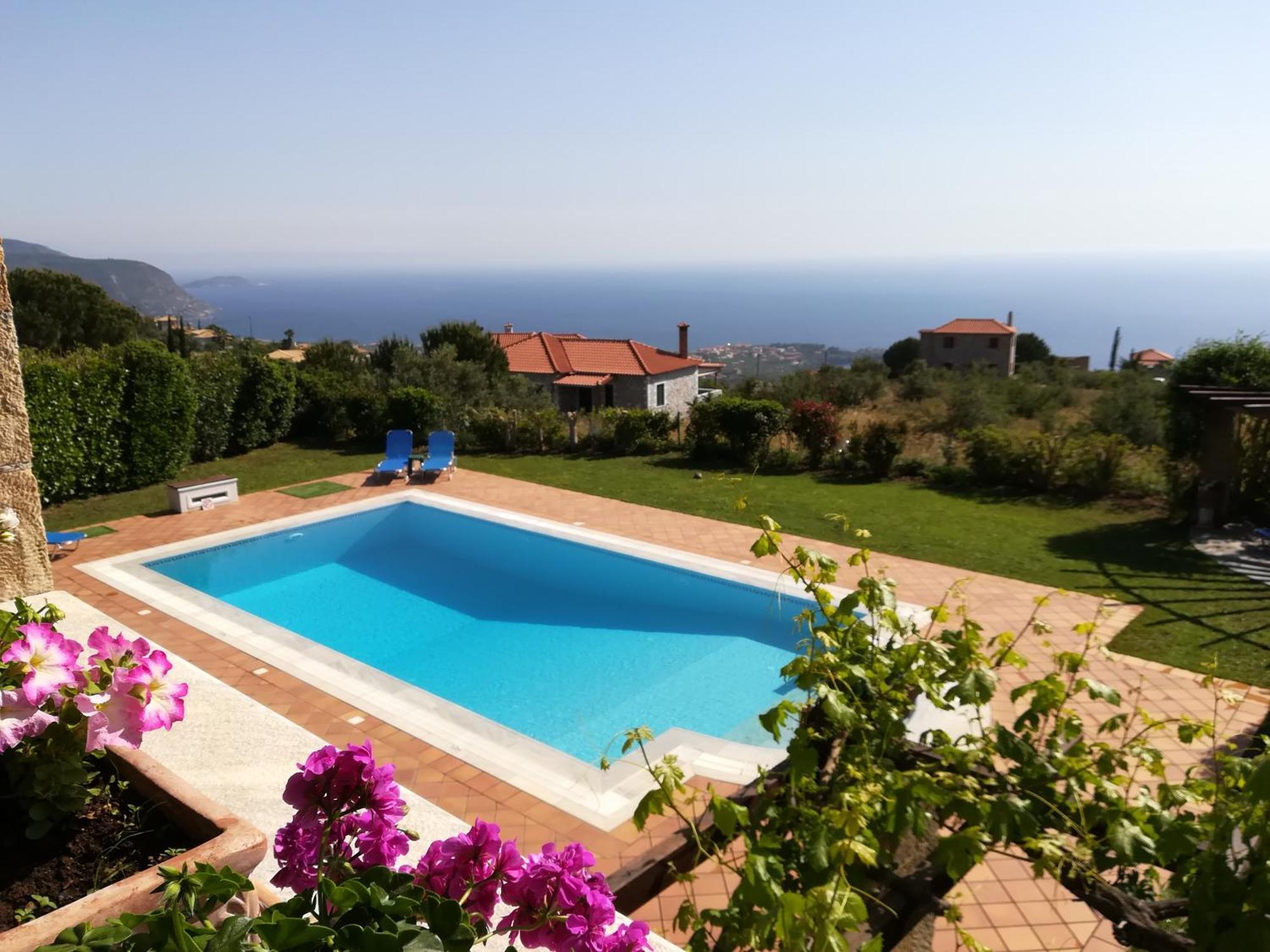 Villa Sunset Stoúpa Dış mekan fotoğraf