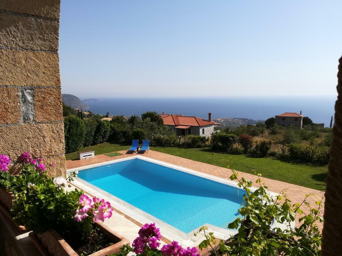 Villa Sunset Stoúpa Dış mekan fotoğraf